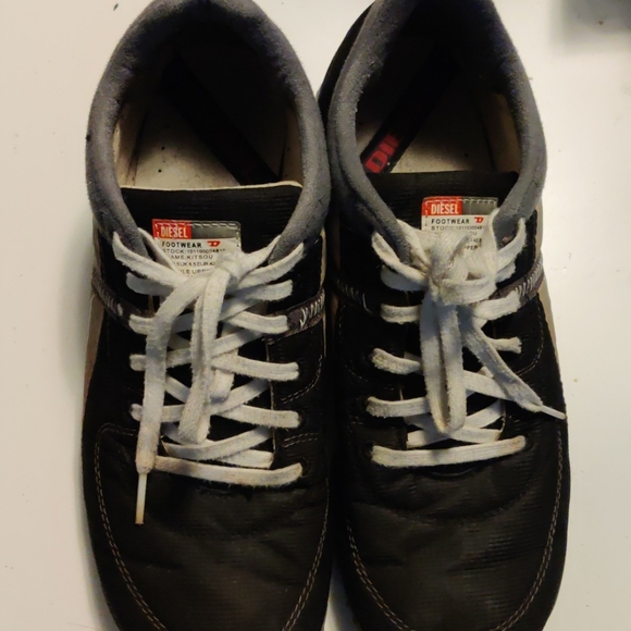 Diesel Black Casual Shoes 9.5